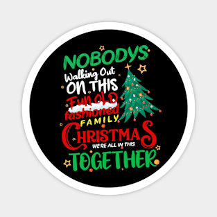 Family Christmas we are all in this together Merry Xmas 2021 Magnet